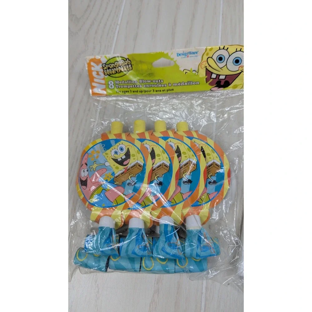 SpongeBob SquarePants Party Supplies DesignWare  Blowouts Goody Treat Bags